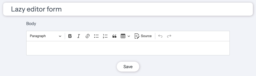 Adminix new resource form Adminix new resource form
